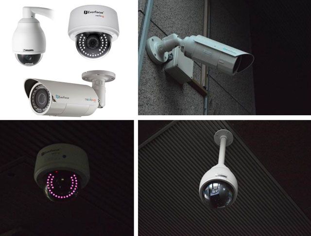      2- IP- EverFocus —  EDN3260, EZN3260  EPN4220.